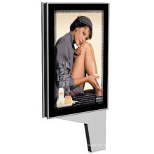 Scrolling und Bright Aluminium Frame Werbung Light Box Gd06